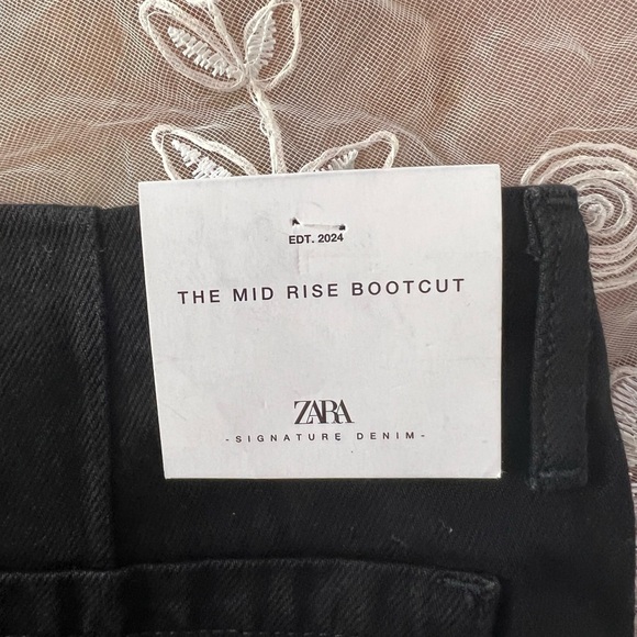 Zara SZ 6 Black Wide Legged Trousers - Picture 4 of 14